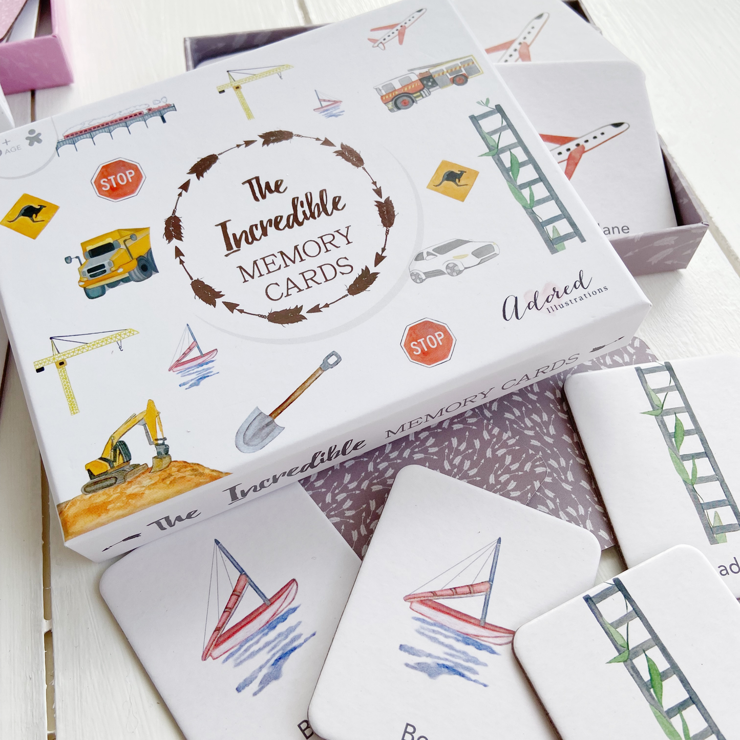 Adored Illustrations - The Incredible Memory Card Game