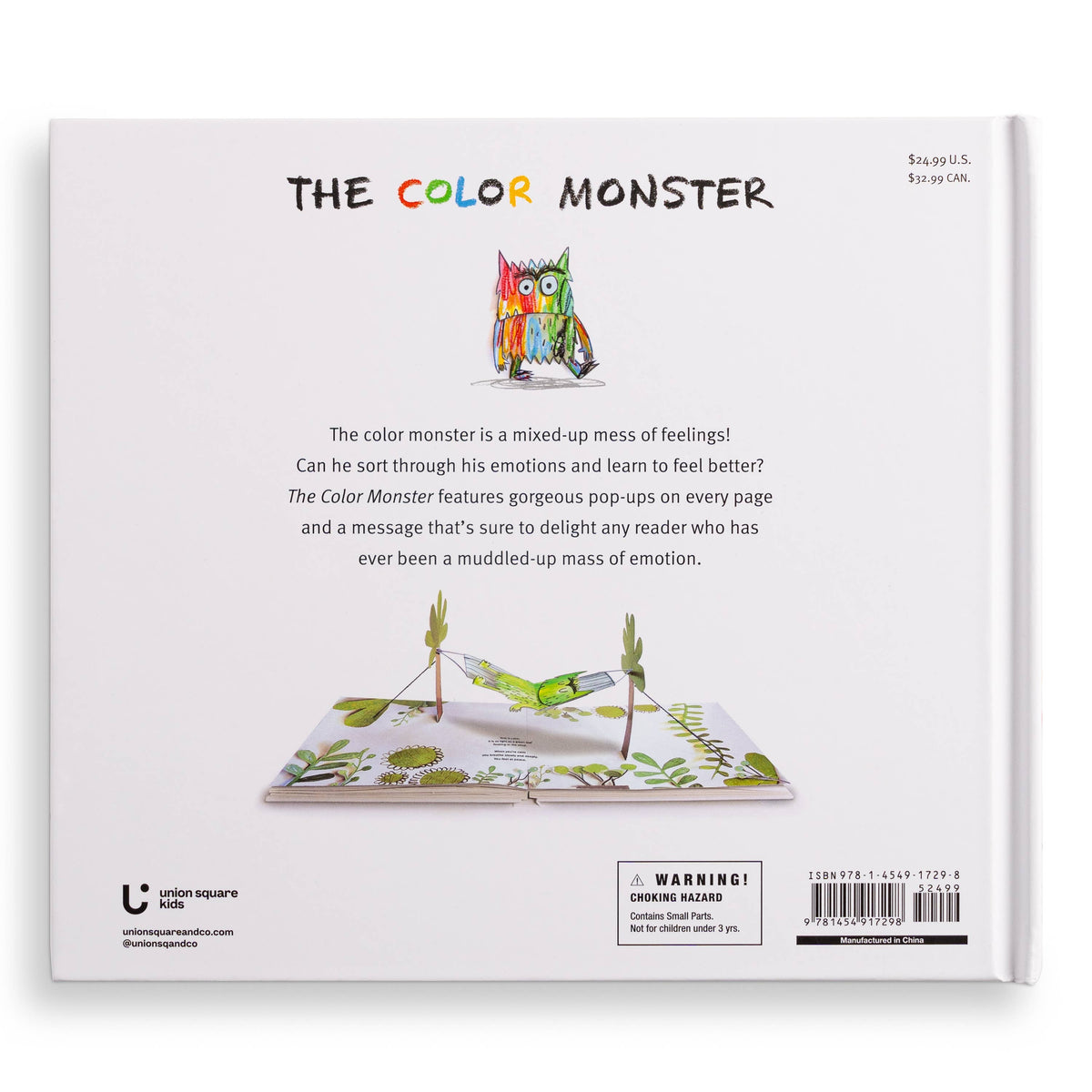 Hachette Book Group - The Color Monster: A Pop-Up Book of Feelings
