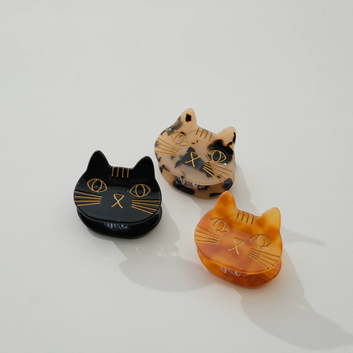 Adorro - Ginger Cat Claw Clip