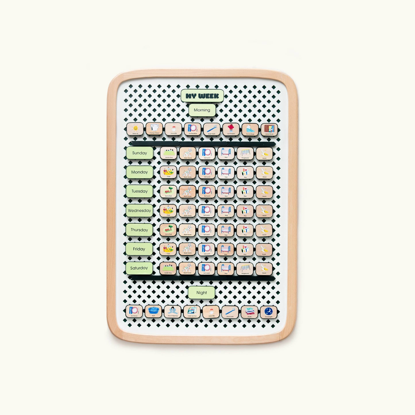 Charmspring - Large Springboard with School Age Tiles