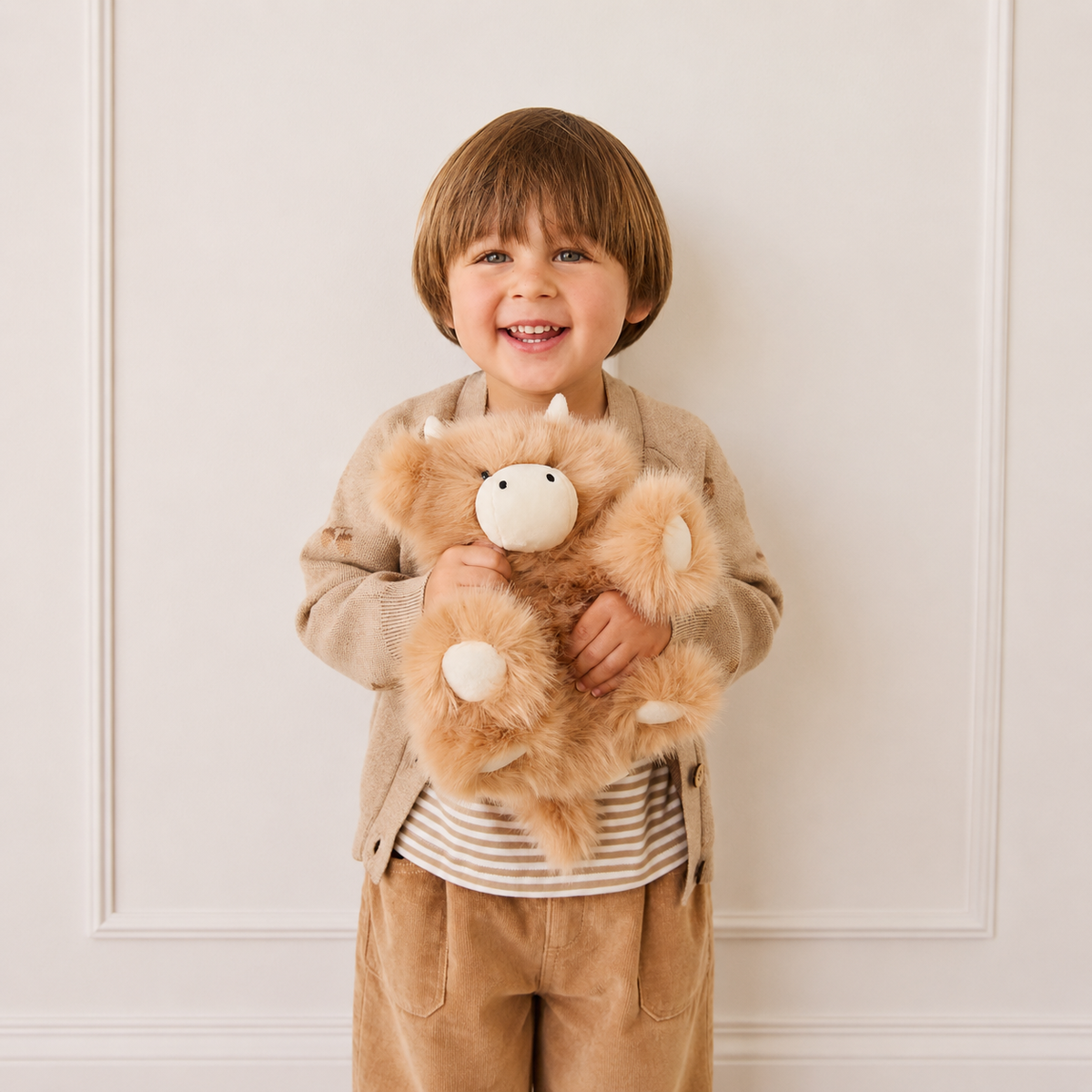 Snuggle Bunnies - Highland Cow Plush Stuffed Animal - Hilda