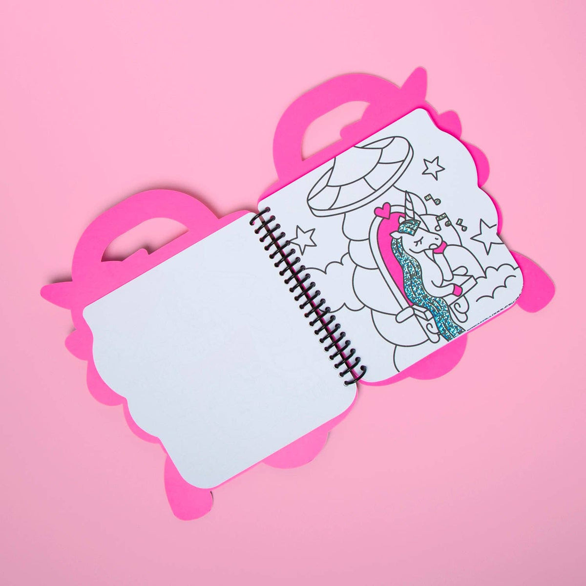 OMY - SUPER COLORING & STICKER BOOK - UNICORN