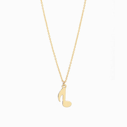 Titlee - CHANT music note necklace