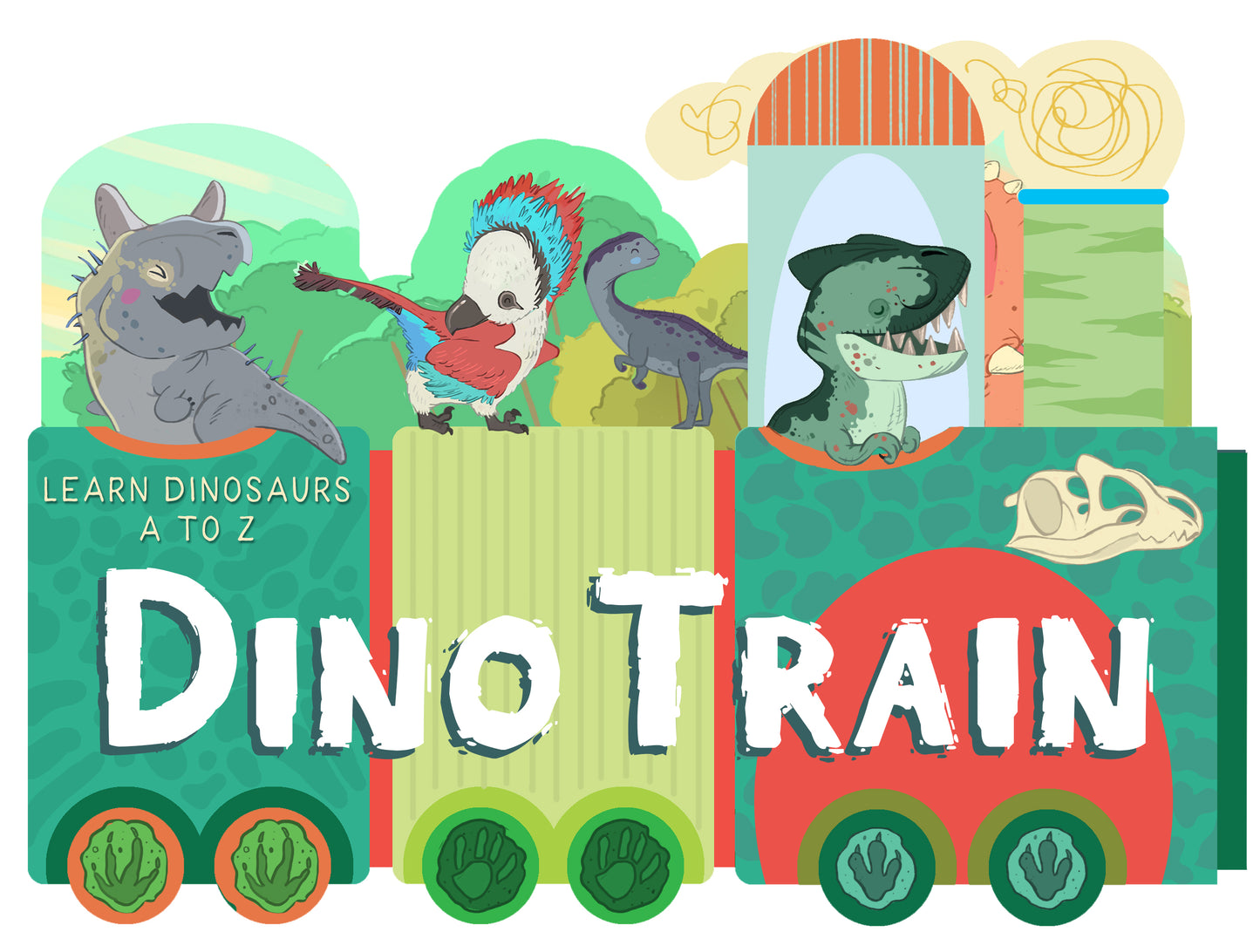 Familius - Dino Train Book