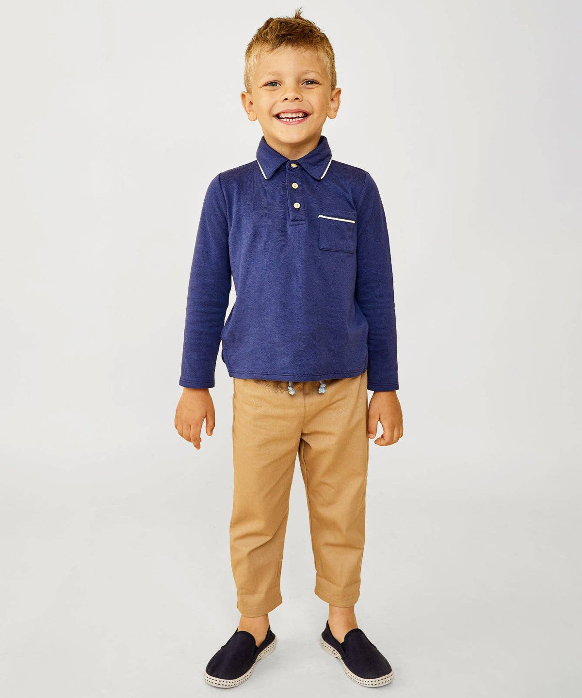 Oso & Me - Parker Polo, Navy