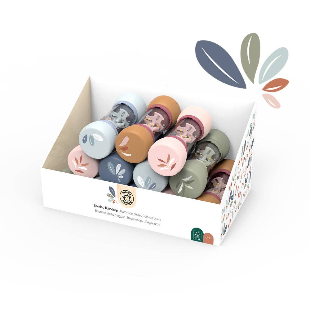 Speedy Monkey - Display of 10 assorted Beaded Raindrops