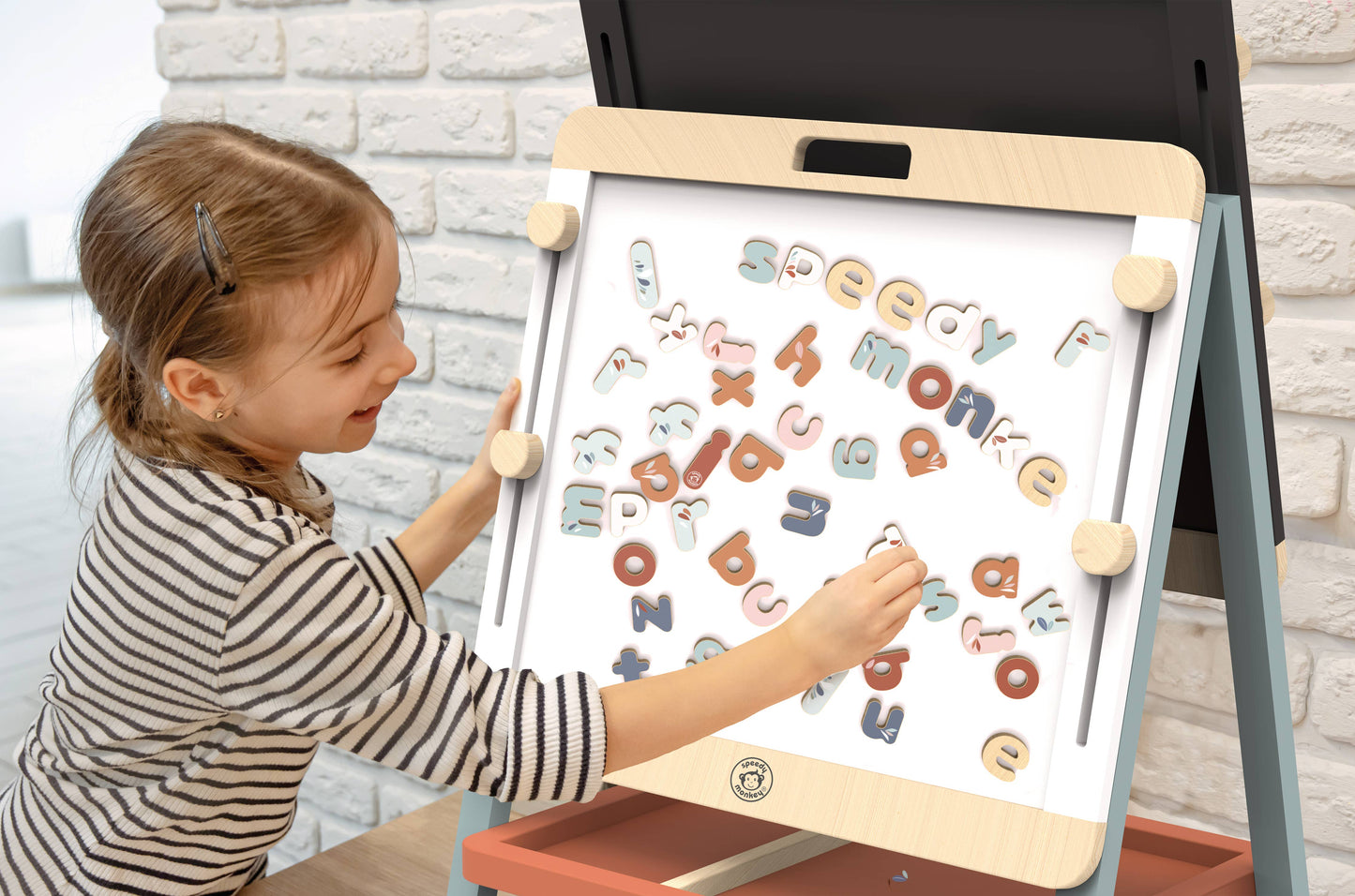 Speedy Monkey - Magnetic Letters 60 pcs