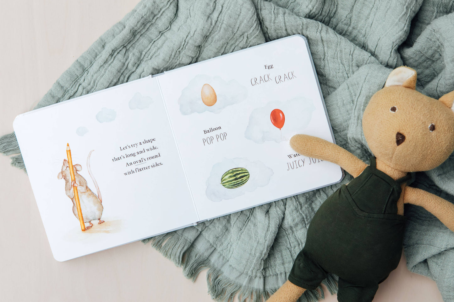 Paige Tate & Co. - Scribble Scrabble: A Board Book of First Words