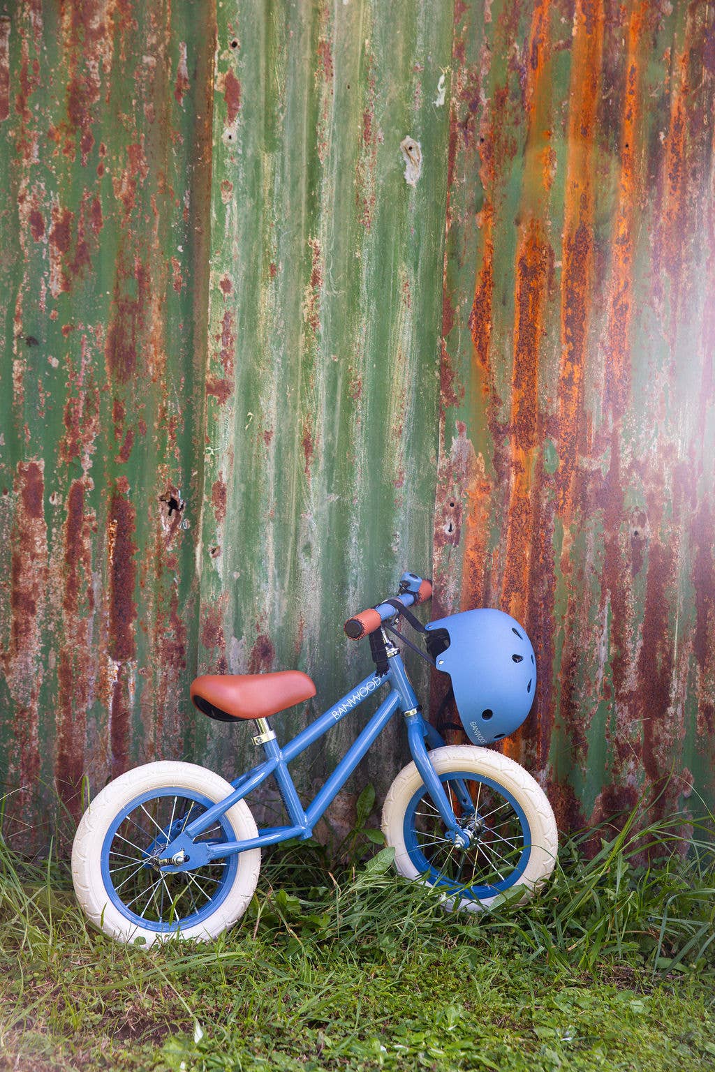 Banwood Inc - BANWOOD BALANCE BIKE FIRST GO VINTAGE - BLUE