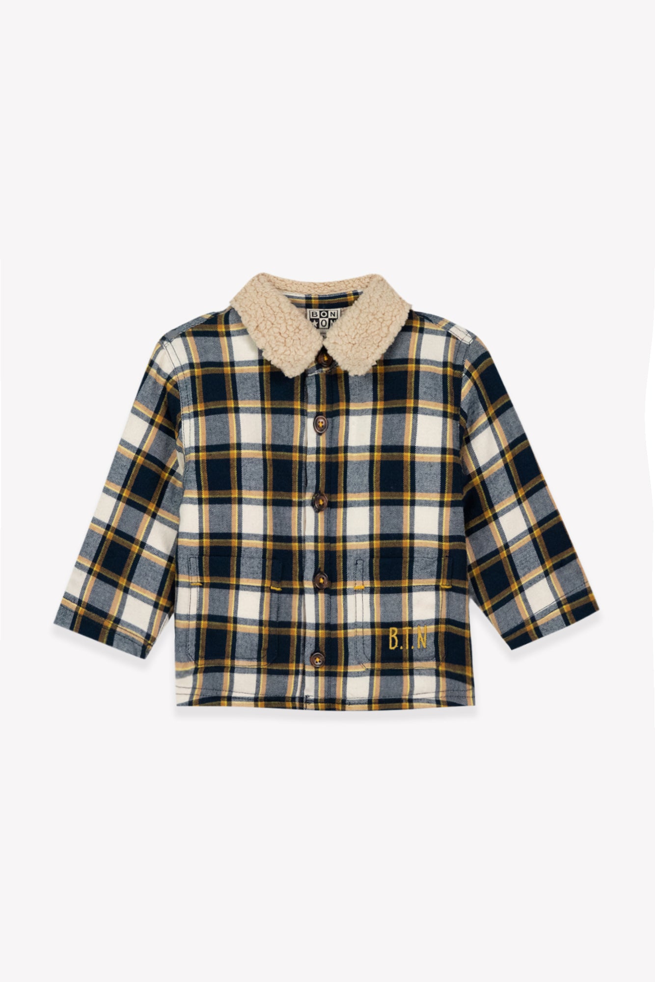 Bonton Flannel Overshit Kid