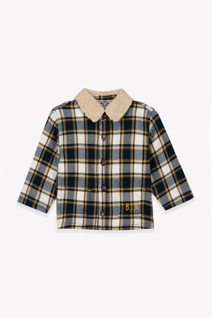Bonton Flannel Overshit Kid