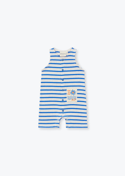 Arsene & Les Pipelettes Combishort Bebe Mariniere