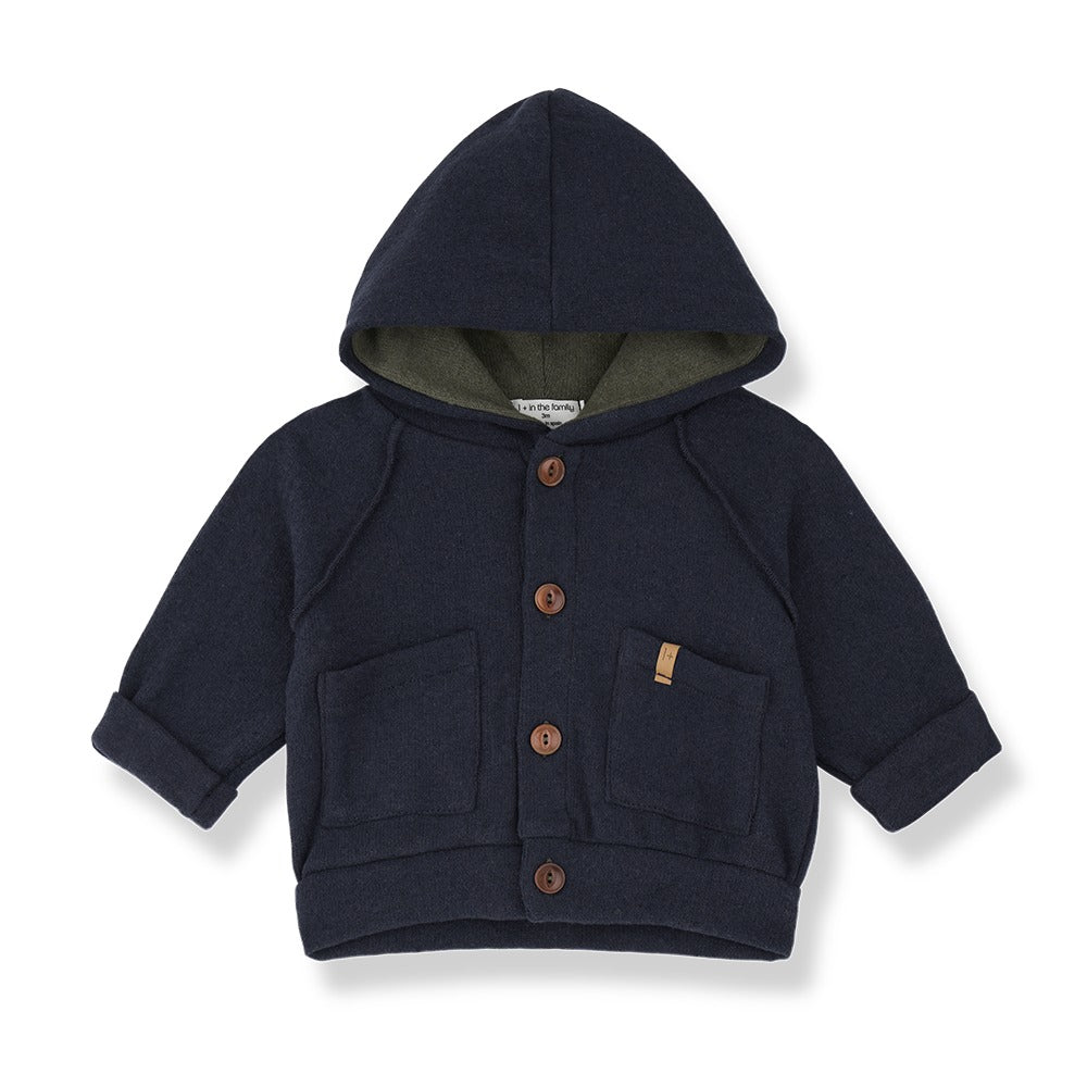 1+ in the Family Edmonton Hooded Cardigan