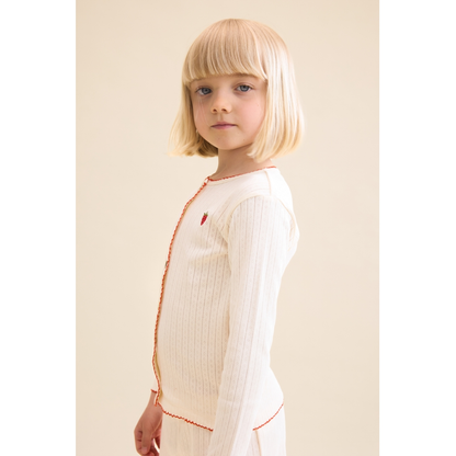 Flöss Flora Pointelle Cardigan
