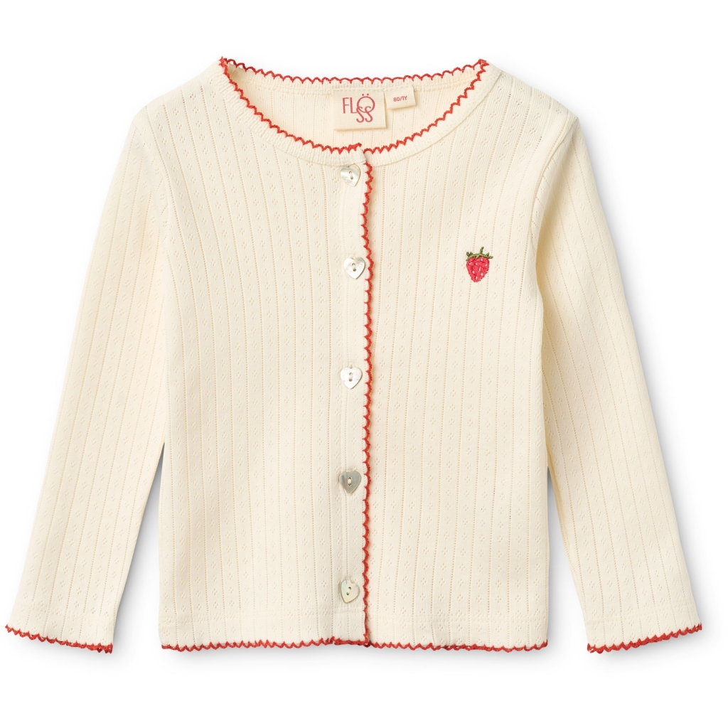 Flöss Flora Pointelle Cardigan