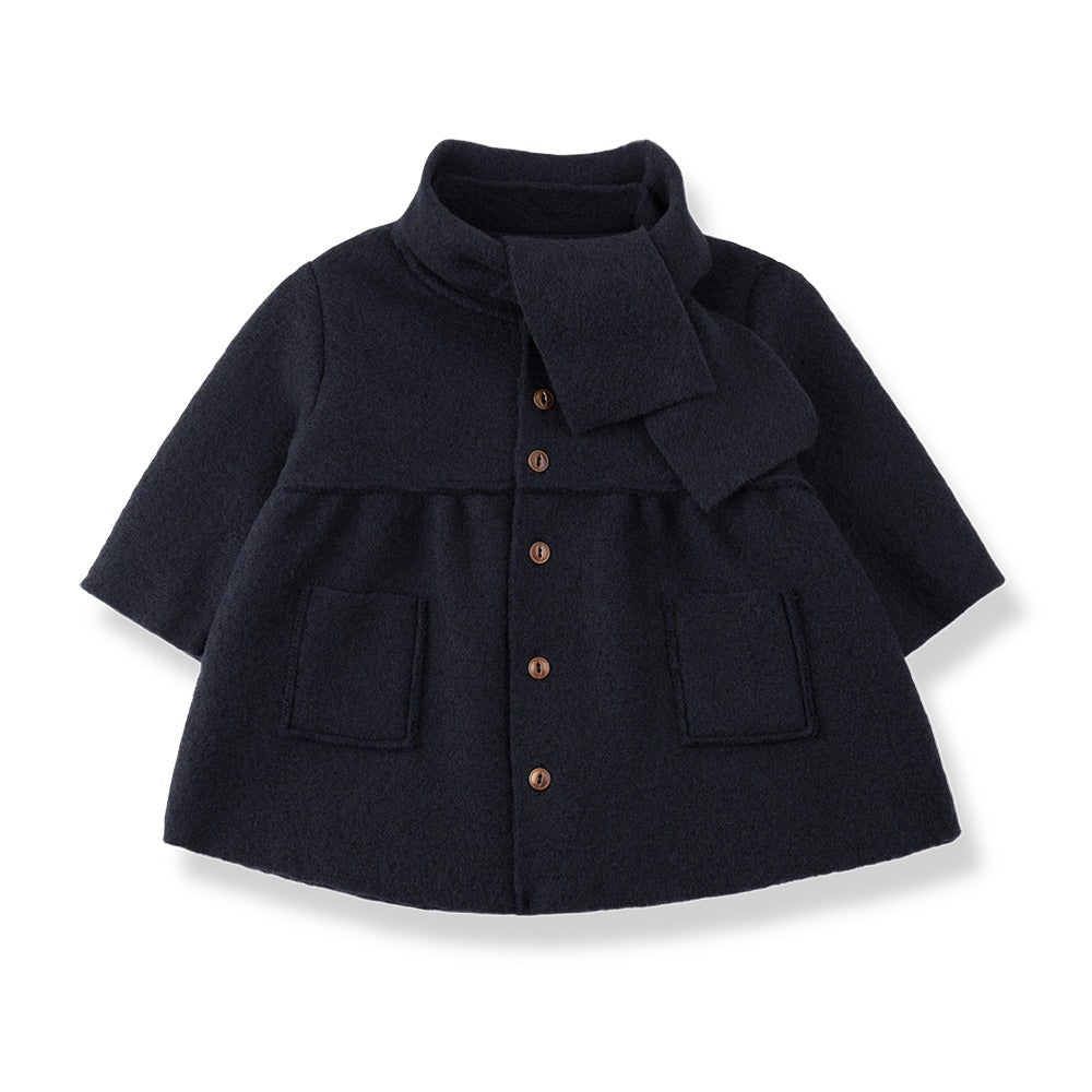 1+ in the Family Gorizia Girly Coat W/scarf