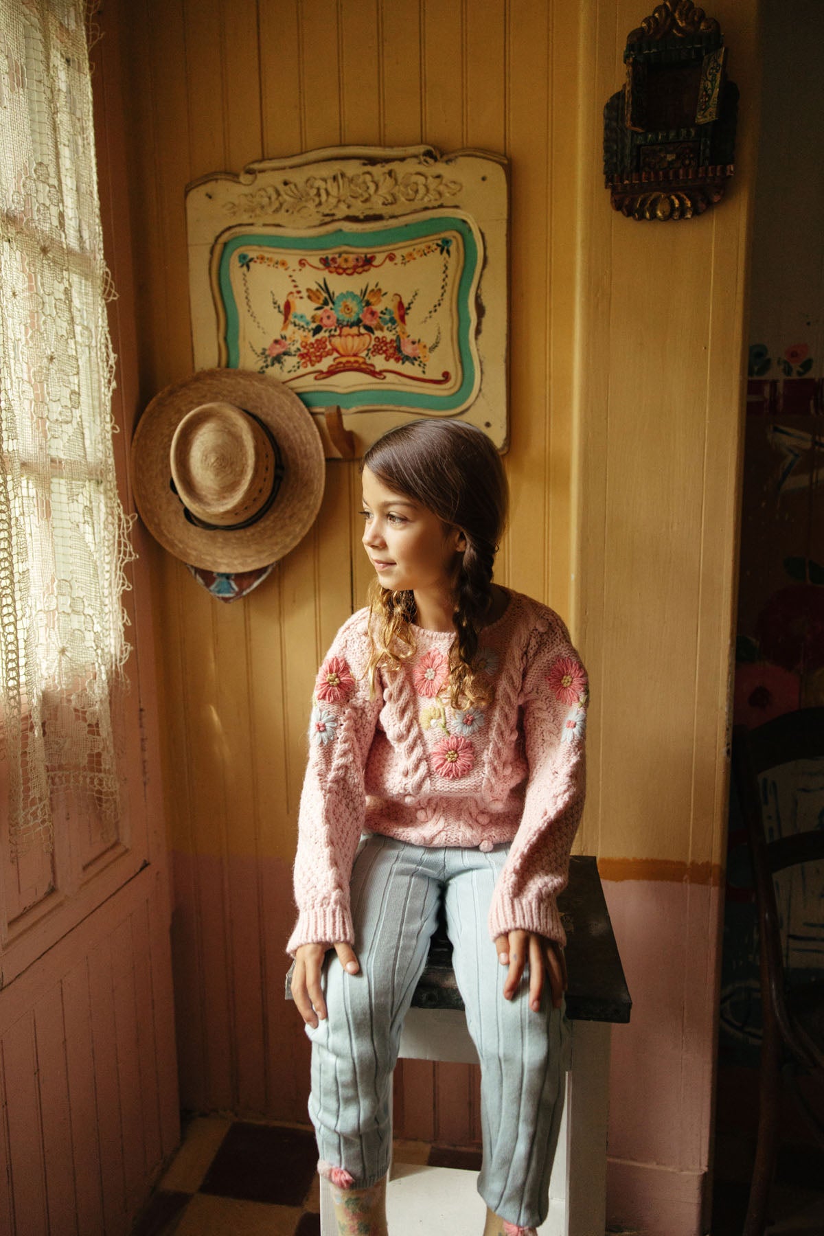 Louise Misha Jumper Acacia