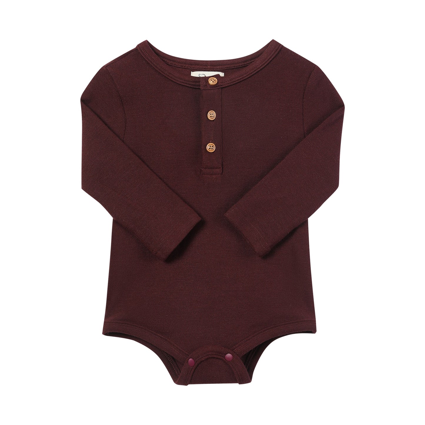 Me & Henry Aynor Henley Onesie