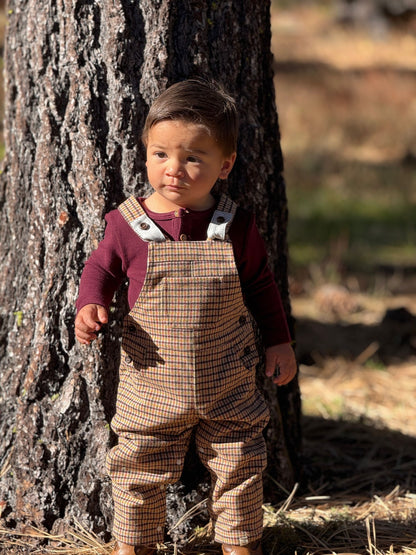Me & Henry Aynor Henley Onesie
