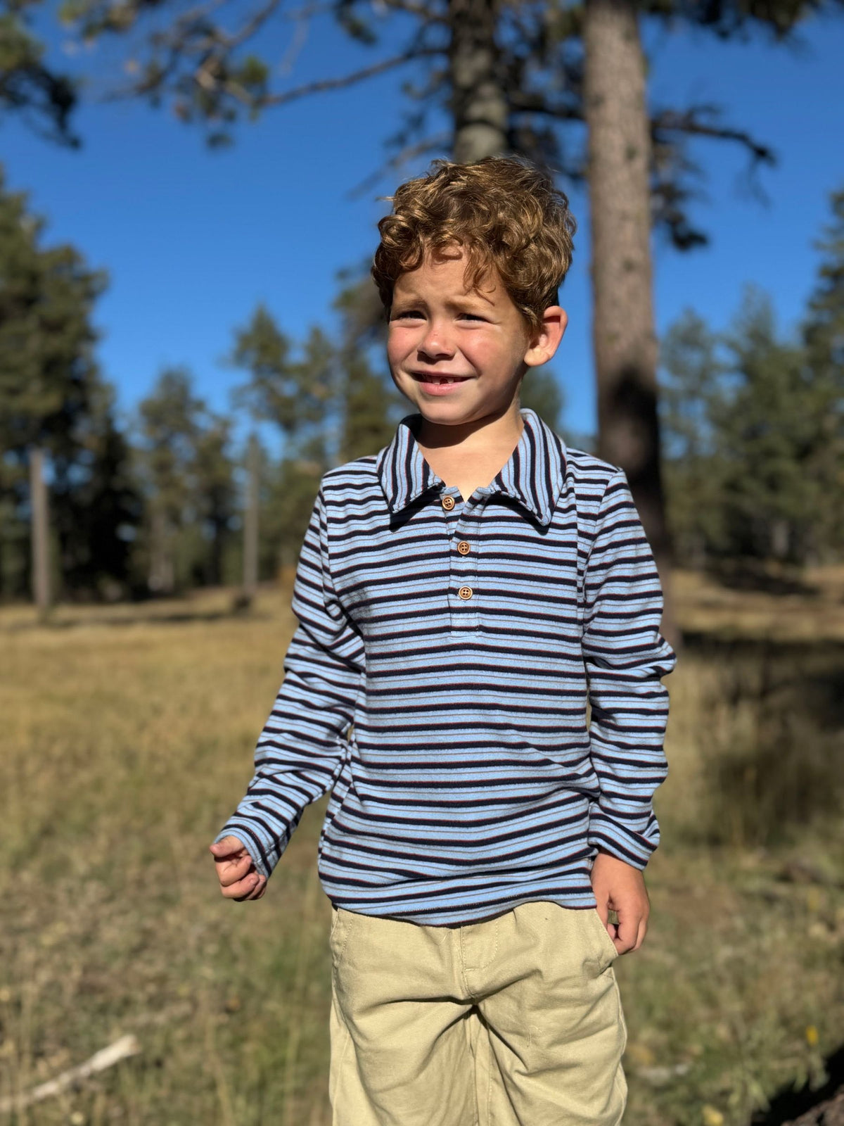 Me & Henry Buggle Cosy Fabric Polo