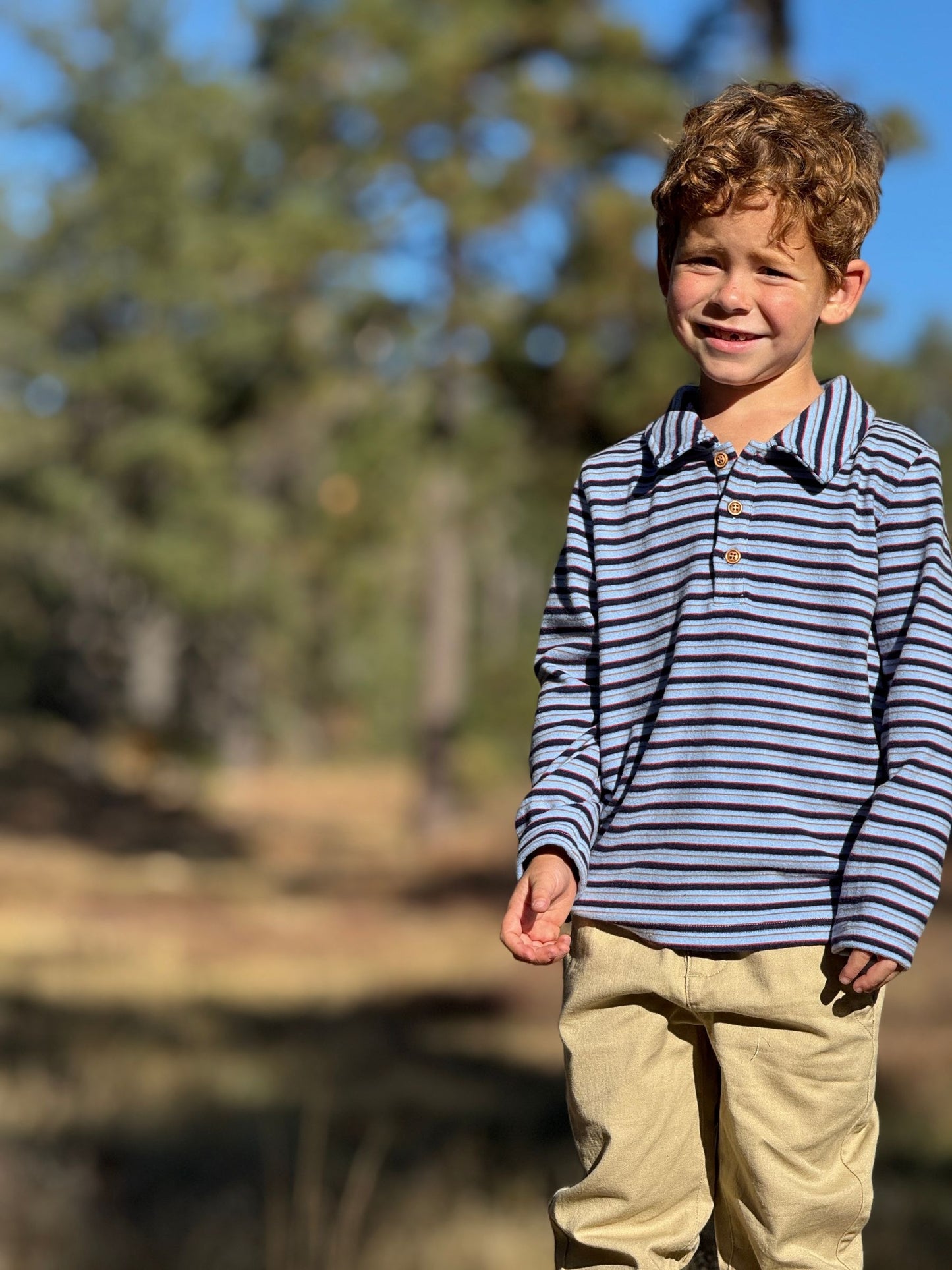 Me & Henry Buggle Cosy Fabric Polo