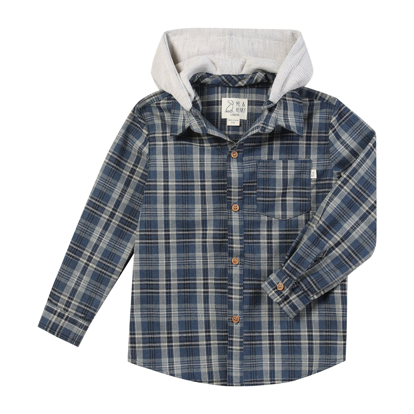 Me & Henry Erin Hooded Shirt