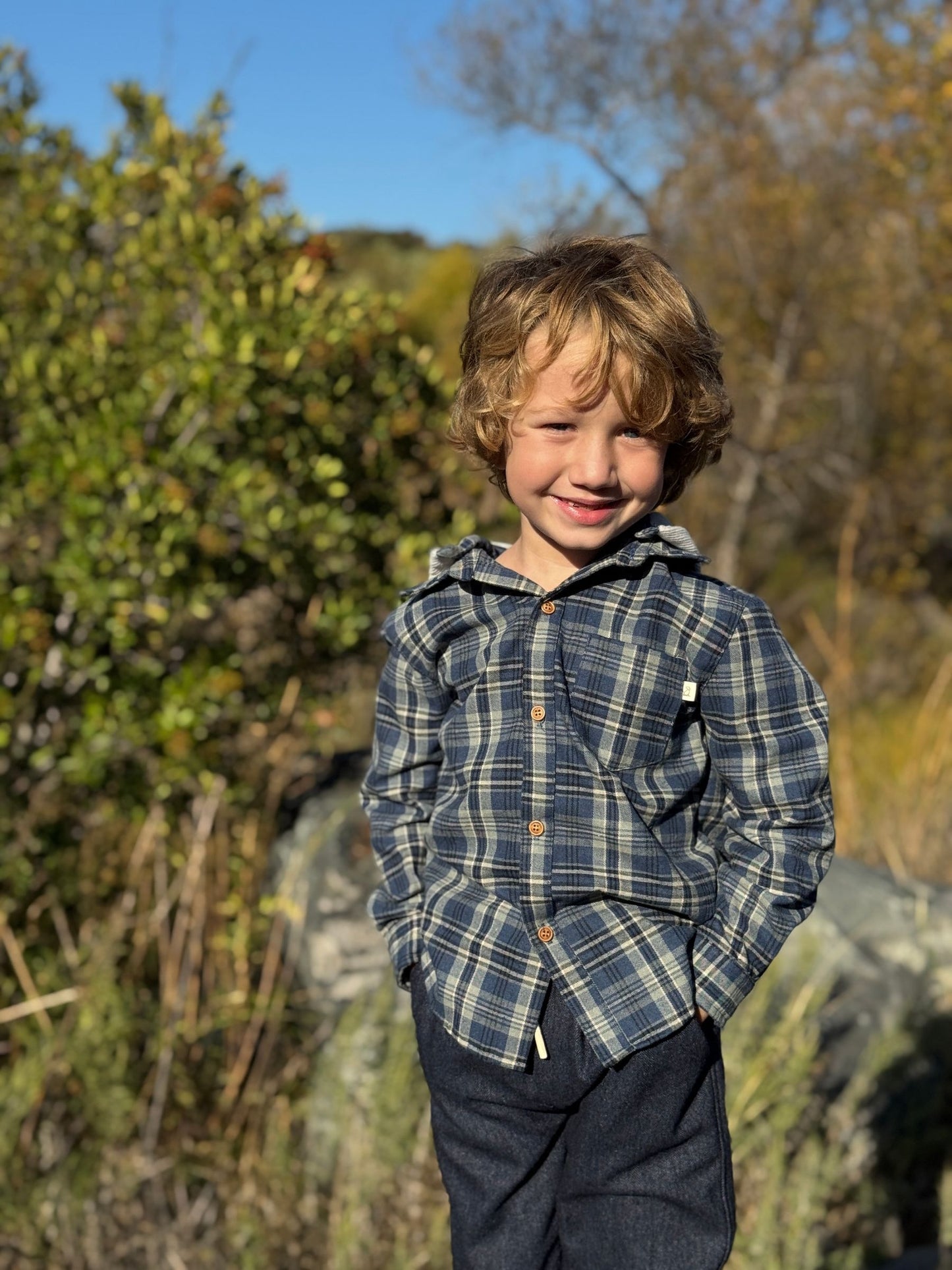 Me & Henry Erin Hooded Shirt