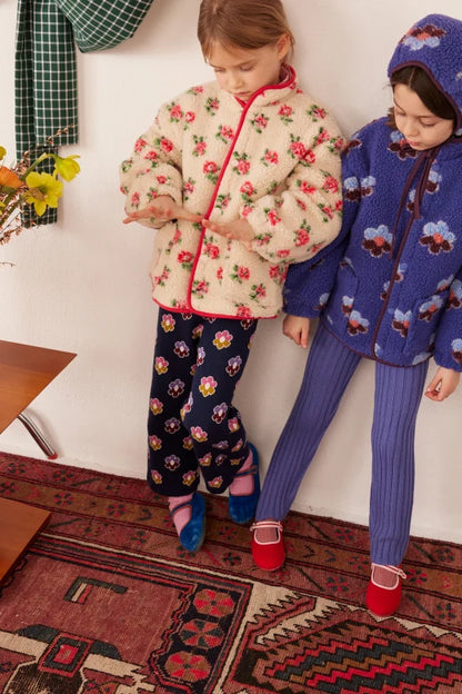 Hello Simone Bear fleece jacket Romance