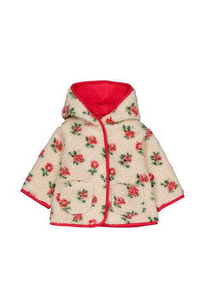 Hello Simone Poppy fleece coat Romance