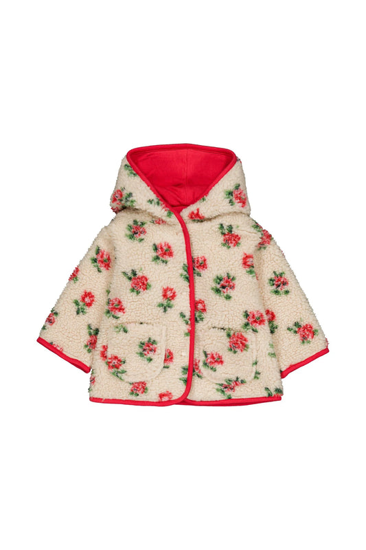 Hello Simone Poppy fleece coat Romance