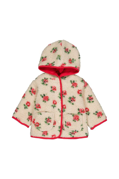 Hello Simone Poppy fleece coat Romance