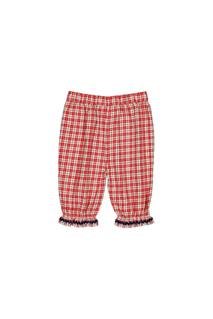 Hello Simone Mignon baby pants Check Christmas