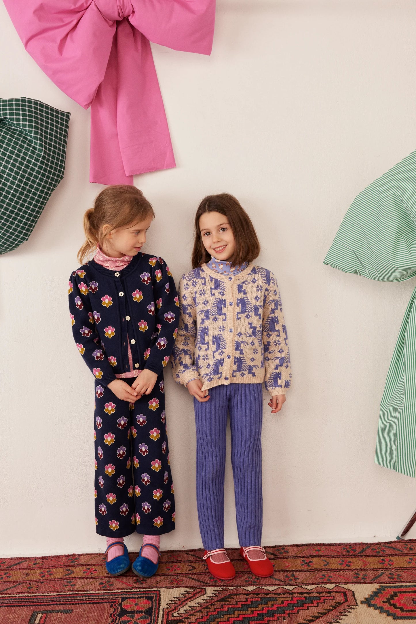 Hello Simone Mathilda pants Rainbow Flower