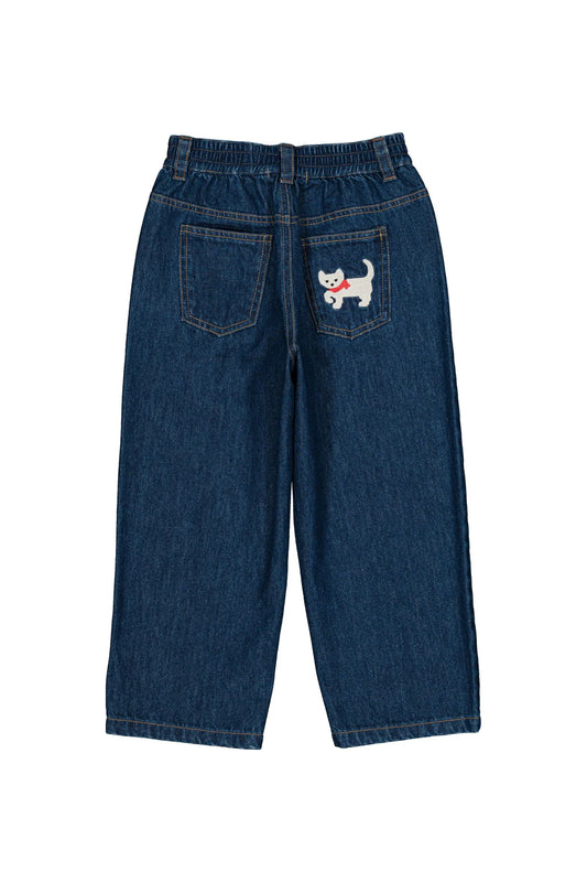 Hello Simone Romy denim pants Kitty