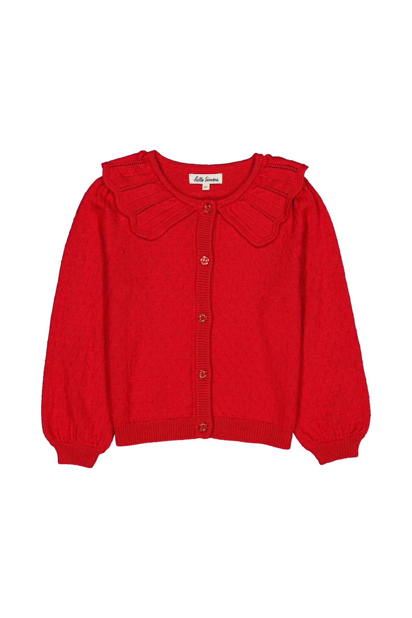 Hello Simone Coline sweater Cherry