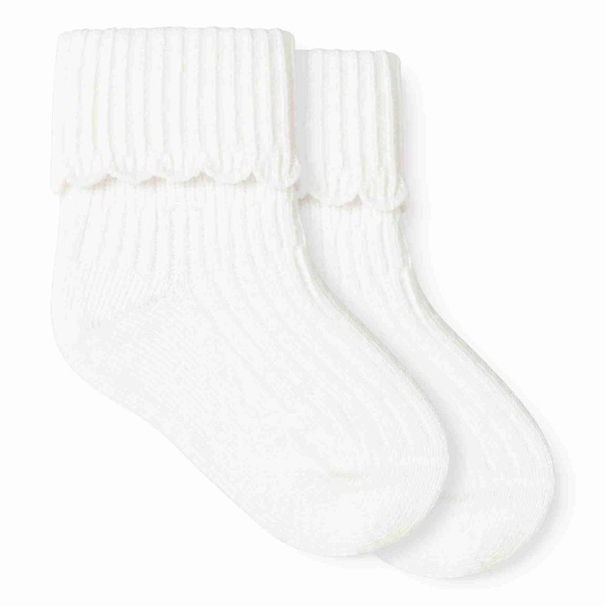 MarMar Copenhagen Newborn Socks Scallop 2-pack