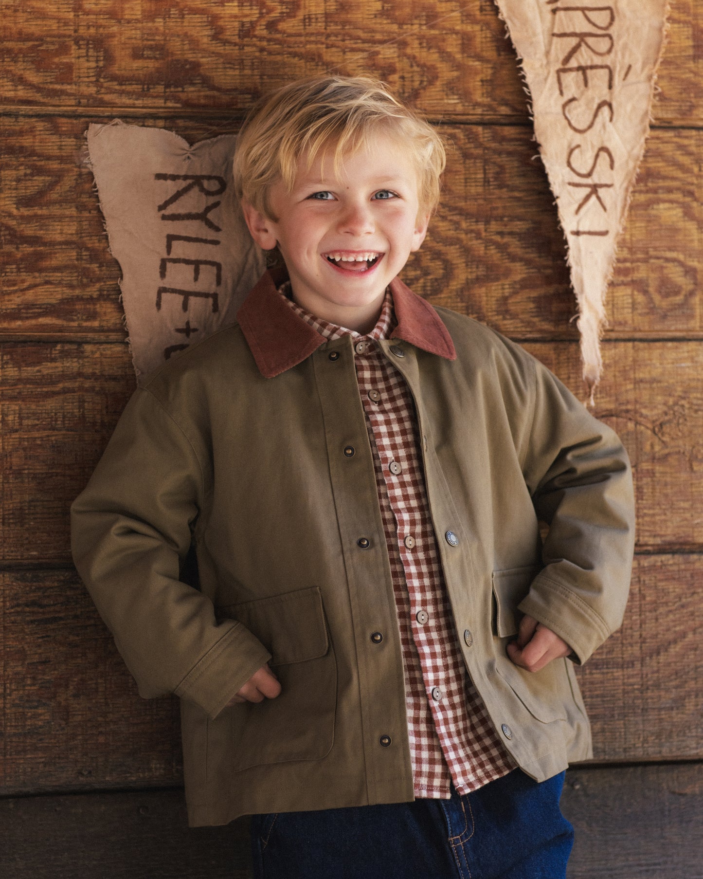 Rylee + Cru Alder Jacket Olive
