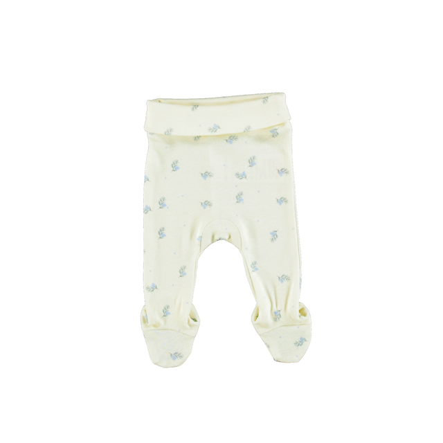 Bebe Organic Aaron Foot Legging Blue