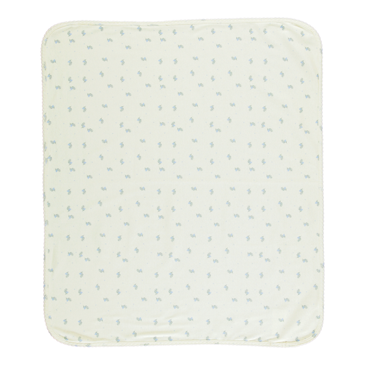 Bebe Organic Aaron Blanket - Blue Branch