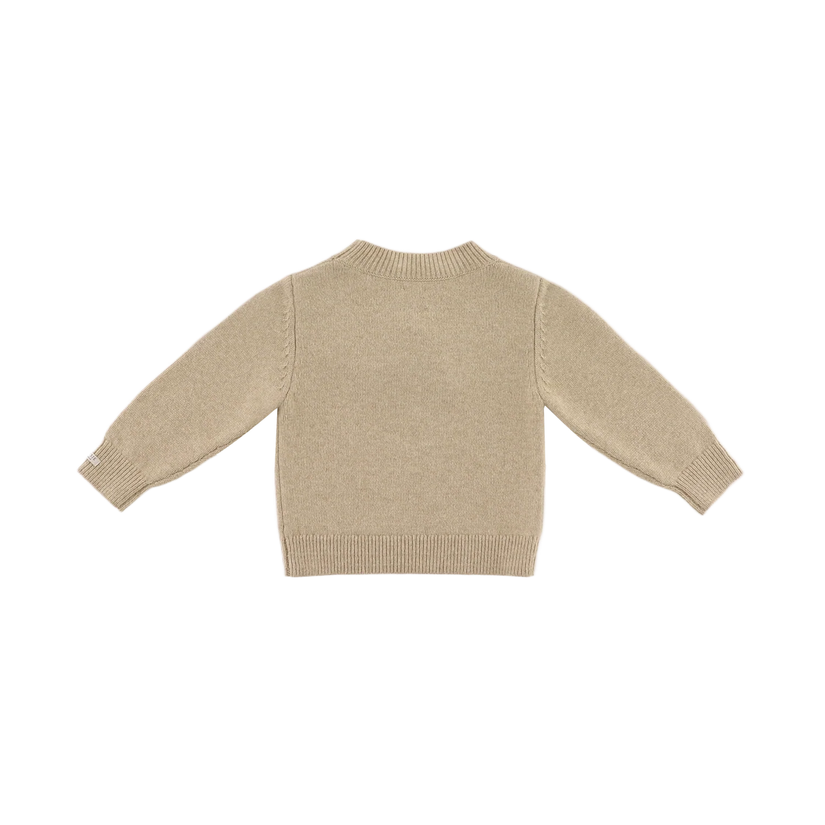 Donsje Denn Merino Wool Sweater Bear Biscotti