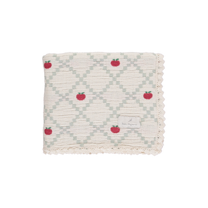 Bebe Organic Apple Blanket - Apple Patchwork