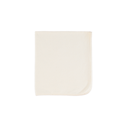 Bebe Organic Bebe Blanket - Natural Pointelle