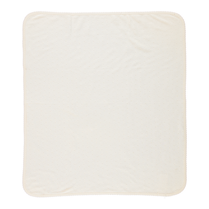 Bebe Organic Bebe Blanket - Natural Pointelle