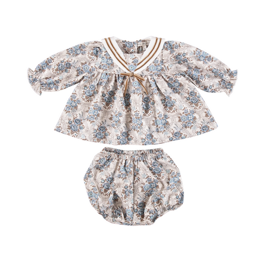 Bebe Organic Catherine Baby Set - Vintage Floral