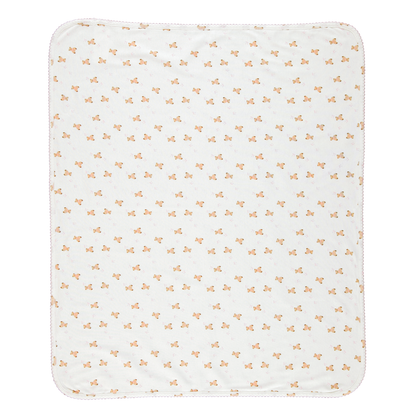 Bebe Organic Ted Blanket - Teddy Pink