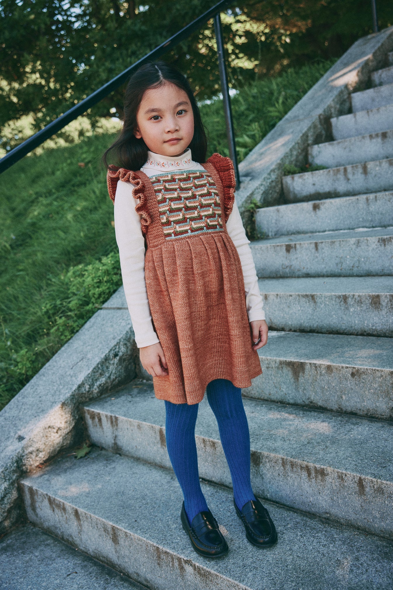 Misha & Puff Stair Step Dress