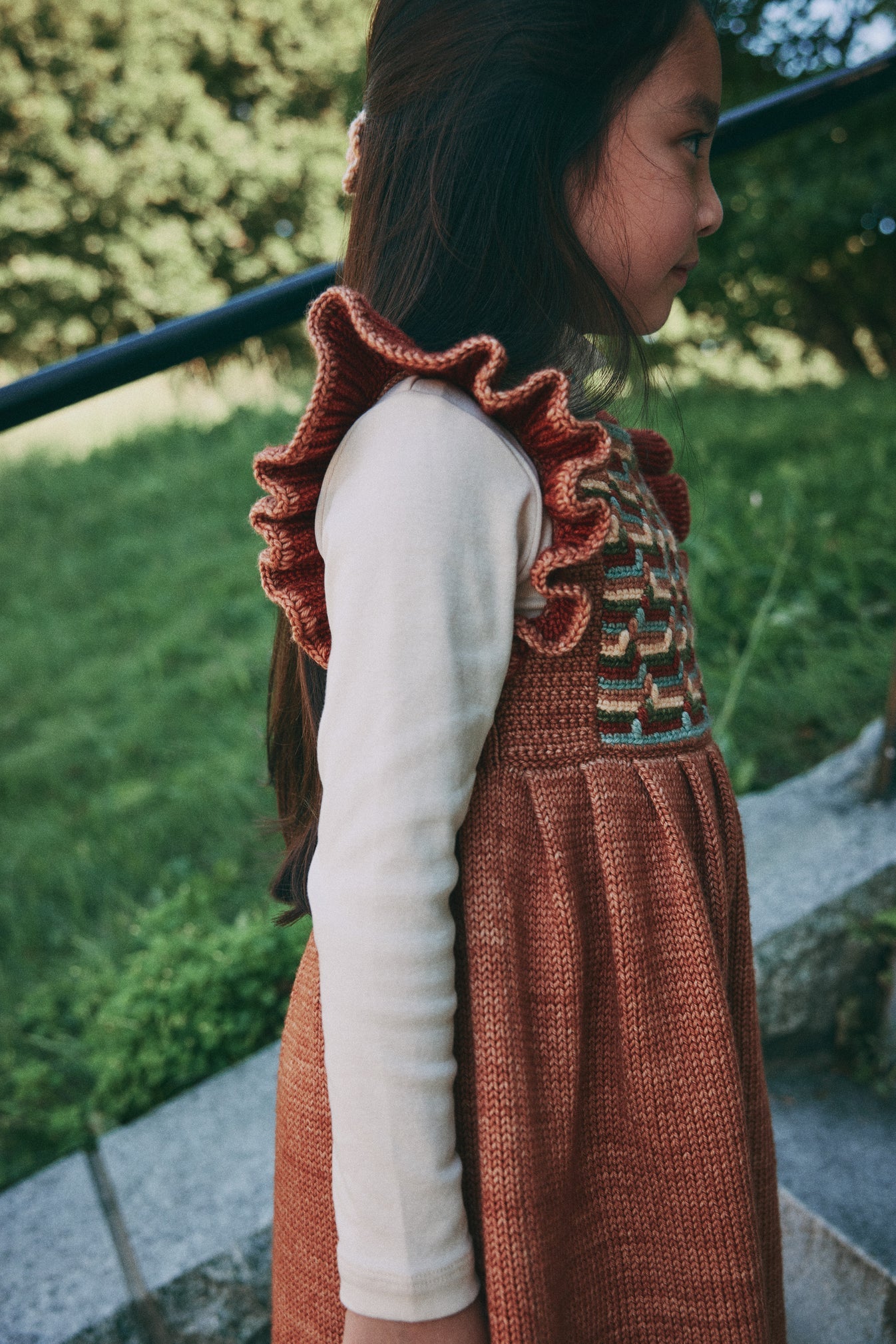 Misha & Puff Stair Step Dress