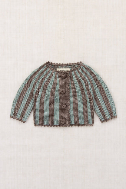 Misha & Puff Baby Circus Stripe Cardigan