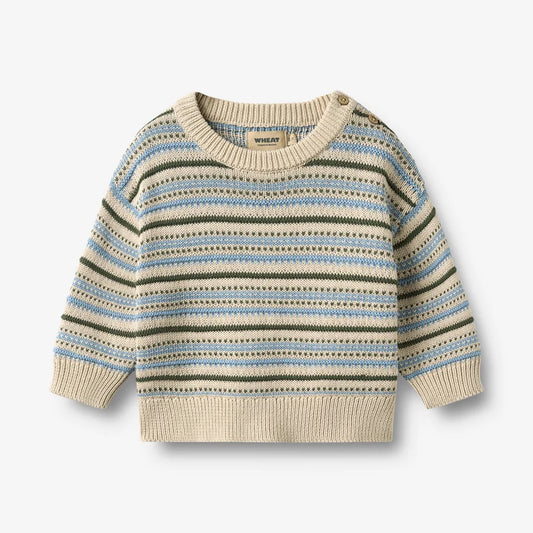 Wheat Jacquard Pullover Harlow