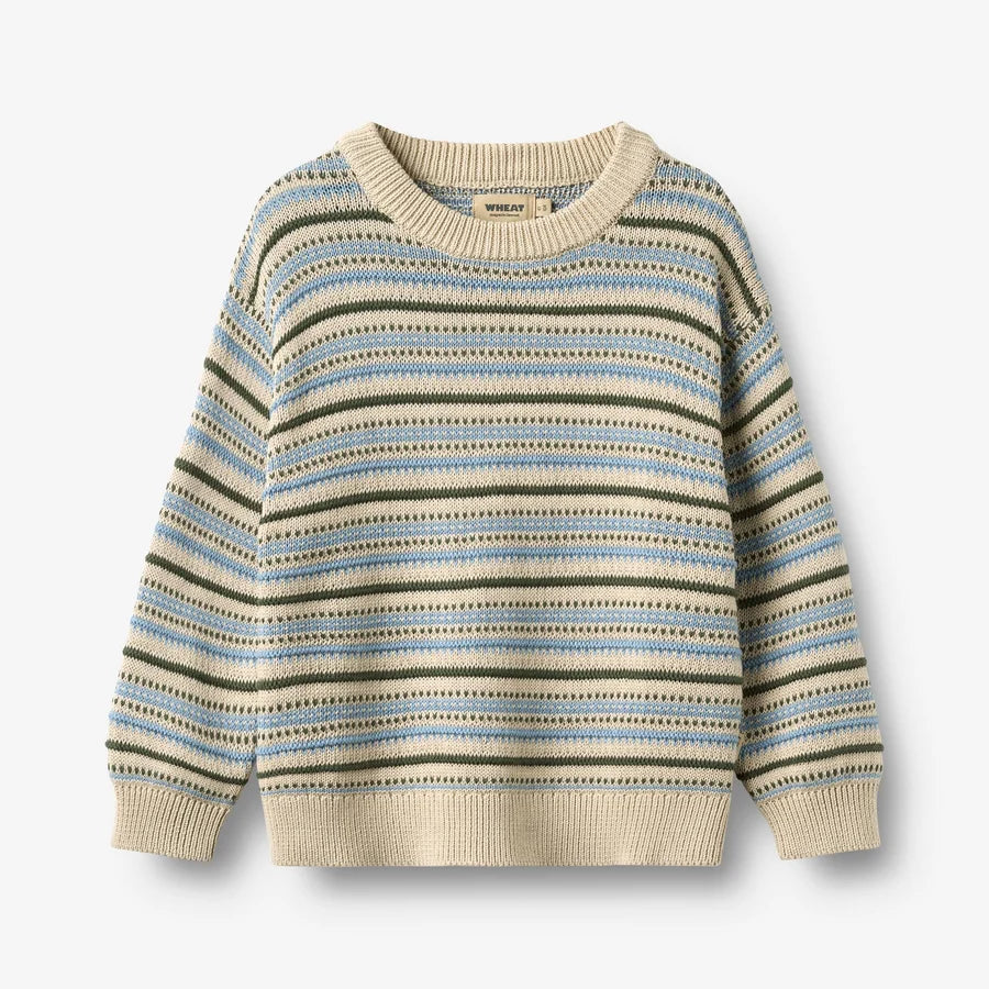 Wheat Jacquard Pullover Harlow